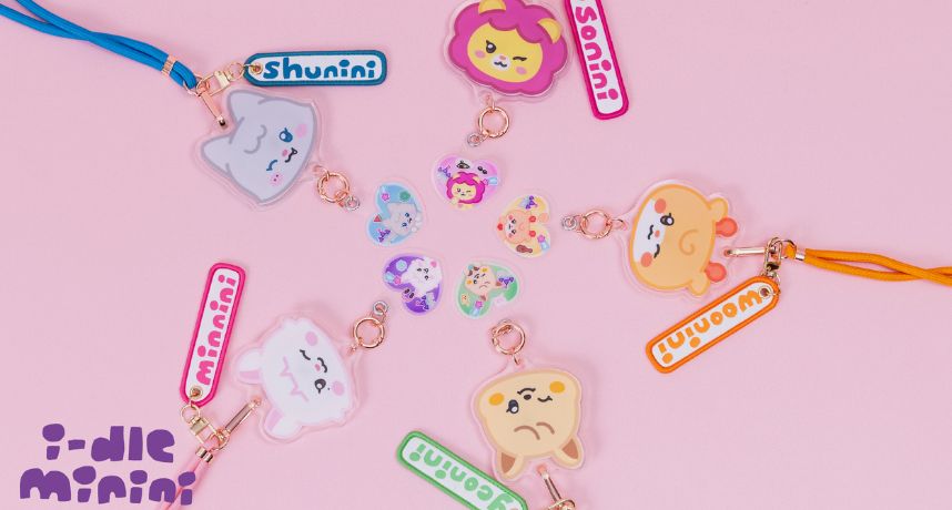 i-dle推超實用應援物！手機背帶結合悠遊卡 引爆演唱會新風潮